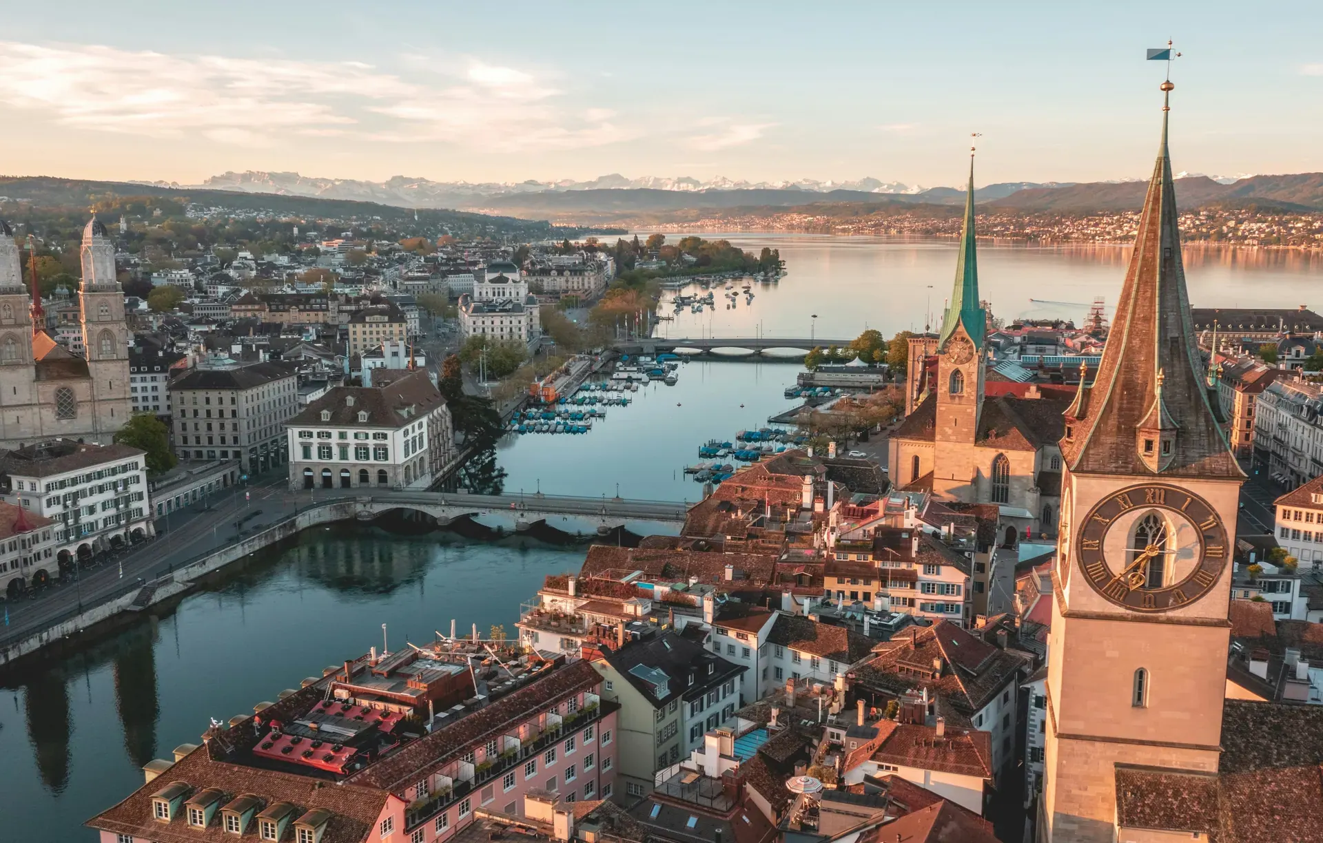 Swiss modern financial architecture